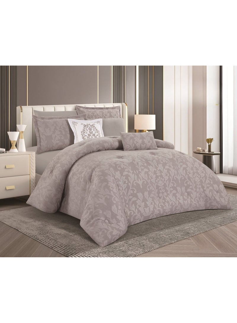 Summer Jacquard Double Bedspread, 8 Pieces